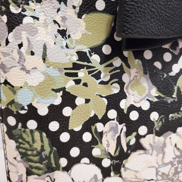 Betsey Johnson - Floral Print Crossbody Bag with removable strap - New - Picture 10 of 12